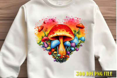 Vibrant Mushroom Fantasy