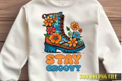 Stay Groovy Motif