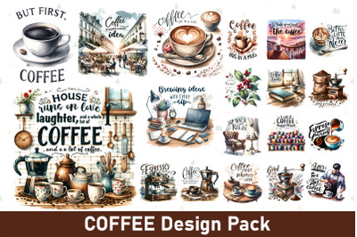 Aromatic Coffee Design Pack