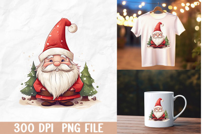 Santa Claus Cheerful Graphic