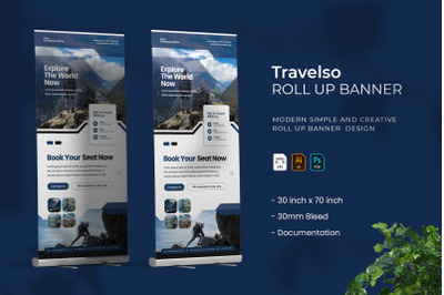 Travelso - Roll Up Banner