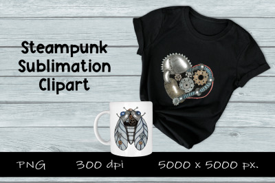 Steampunk Sublimation PNG Designs