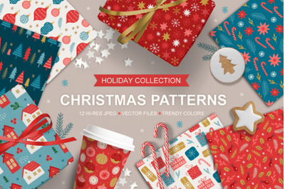 Christmas Patterns - Holiday Set