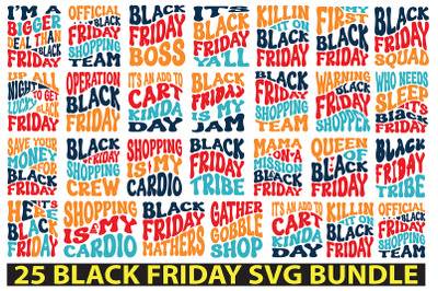 Black Friday SVG Bundle, holiday SVG Bundle
