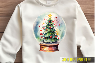 Christmas Tree Snow Globe