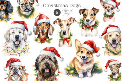 Christmas dogs bundle