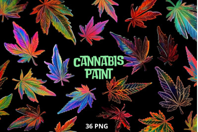 Weed Holographic Sublimation, Cute Canabis leaves planner
