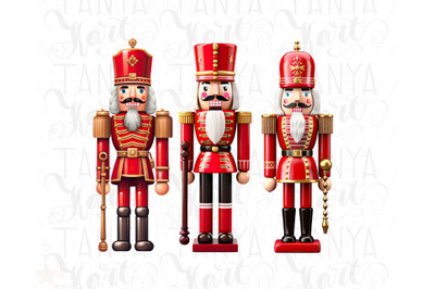 Red Christmas Nutcracker Png