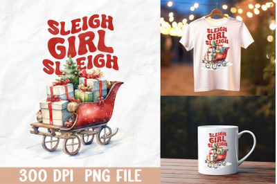 Sleigh Girl Christmas Fun