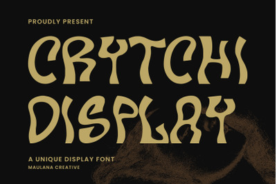 Crytchi Unique Display Font