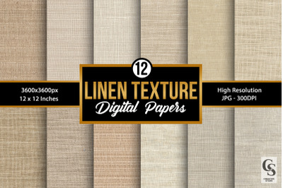Linen Texture Background Digital Papers