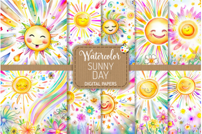 Sunny Day - Happy Sunshine Digital Paintings
