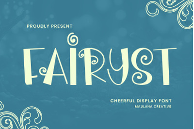 Fairyst Cheerful Display Font