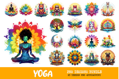 Spiritual Yoga Art Collection