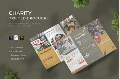 Charity Program - Trifold Brochure