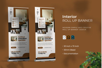 Interior - Roll Up Banner