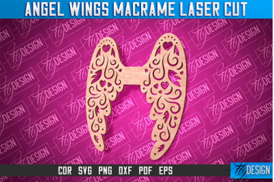 Angel Wings SVG Design | Angel SVG Design