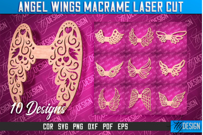 Angel Wings SVG Design | Angel SVG Design