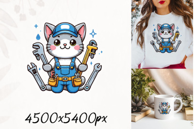 Astronaut Cat Space Clipart