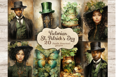 St. Patrick&amp;&23;039;s Day Junk Journal | Victorian Printable Paper