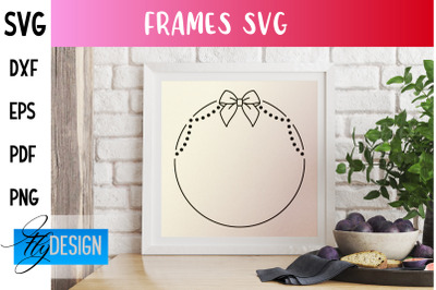 Frame SVG | Home Design SVG | Frame Circle | Frame Square | SVG Files