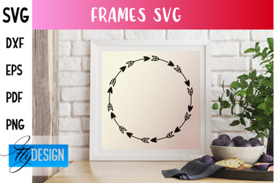 Frame SVG | Home Design SVG | Frame Circle | Frame Square | SVG Files