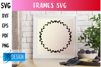 Frame SVG | Home Design SVG | Frame Circle | Frame Square | SVG Files