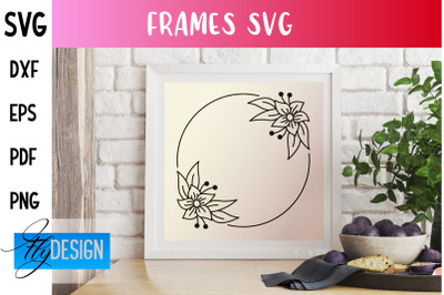 Frame SVG | Home Design SVG | Frame Circle | Frame Square | SVG Files