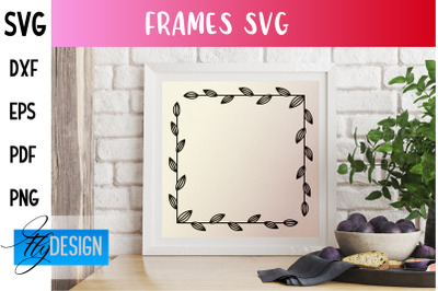 Frame SVG | Home Design SVG | Frame Circle | Frame Square | SVG Files