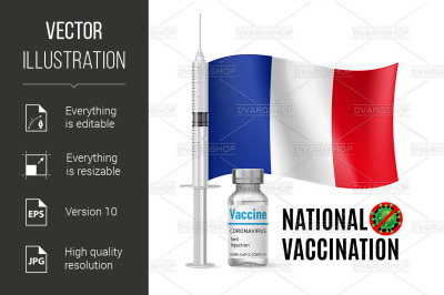 Immunization Icon of France