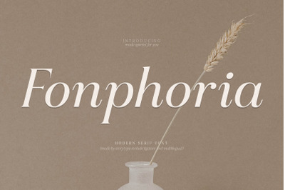 Fonphoria Typeface