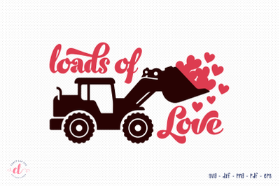 Loads of Love | Retro Valentine SVG