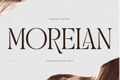 Morelan - Modern Display Serif