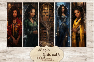 Magic Black Girls Bookmarks | Reading Accessories