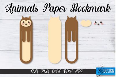 Owl Paper Bookmark SVG | Bookmark SVG Design | Book Lover