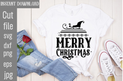 Merry Christmas SVG cut file, christmas bundle svg, farmhouse svg, chr