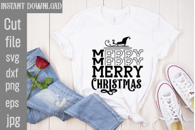 Merry Christmas SVG cut file&2C; christmas bundle svg&2C; farmhouse svg&2C; chr