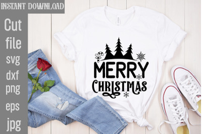 Merry Christmas SVG cut file, christmas bundle svg, farmhouse svg, chr