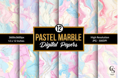 Pastel Marble Seamless Backgrounds