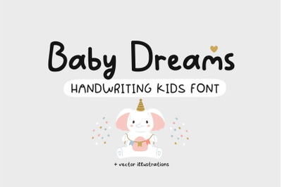 Baby Dreams - Kids font