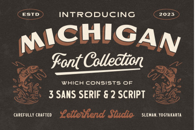 MIchigan - Font Collection