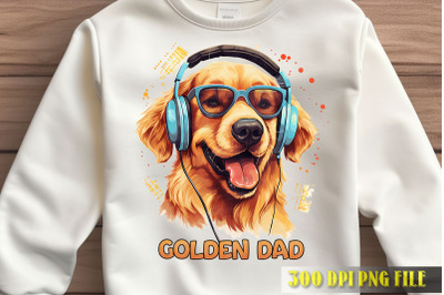 Golden Dad Best Friend