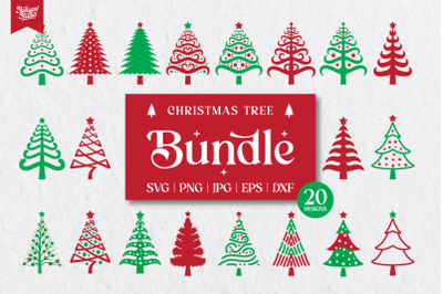 Christmas Tree SVG Bundle, Cut Files Bundle.