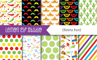 Fiesta Fun-Digital Paper (LES.DP30A)