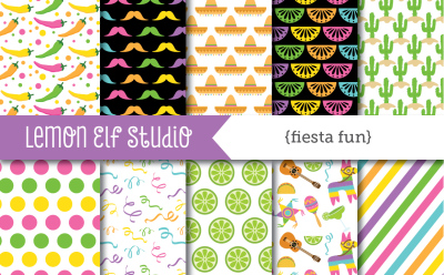 Fiesta Fun-Digital Paper (LES.DP30B)