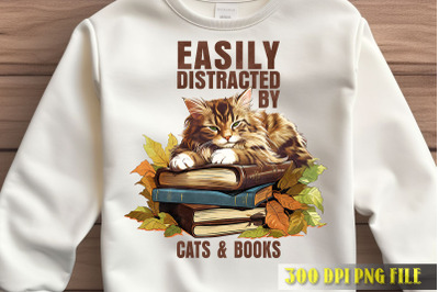 Easily Distracted Cats &amp;amp; Books