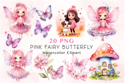 Pink Fairy Butterfly Bundle