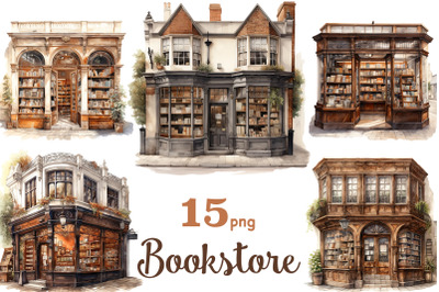 Bookstore Clip Art | Bookstore Illustration