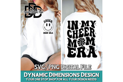 In My Cheer Mom Era SVG, Cheer Mom Svg, Cheer Mama Svg, Cheer Mom Era