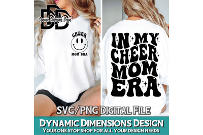 In My Cheer Mom Era SVG, Cheer Mom Svg, Cheer Mama Svg, Cheer Mom Era